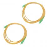 SC / APC PVC LSZH G657A Armored Fiber Optic Patch Cord 2.0mm 3.0mm for sale