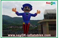 China Inflatable Wind Dancer Advertsing Campaign Inflatable Sky Dancer Single Leg Height 2 - 8M supplier