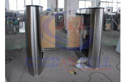 China Retractable Automated Gate Systems / Rfid Card Reader And Fingerprint Flap Barrier Turnstile supplier