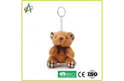 China PP Cotton Filled Mini Stuffed Bear Keychain BSCI Certificated supplier