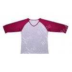 Embroidered Womens Cotton Knit Pajamas / Ladies Loungewear Sets Any Color Available for sale