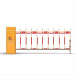 Solar Parking Boom Barrier Gate System Anti-Collision Automatic For Parking Security