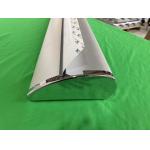 Wide board Retractable Roller Advertising Aluminum Banner Stand Roll up Display  85x200cm