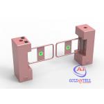 Esd Card Reader RS485 SUS304 90cm Arm Swing Turnstile Gate for sale