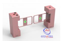 China Esd Card Reader RS485 SUS304 90cm Arm Swing Turnstile Gate supplier
