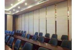 China Industrial Mobile Sliding Operable Sound Proof Partitions / Folding Room Dividers supplier