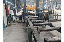 China CNC H Beam Production Line Gray Steel Beam Assembly Machine supplier