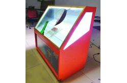 China Lightweigiht Transparent LCD Screen Display With Aluminium Alloy Frame supplier