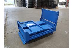 China Q235 Material Metal Pallet Cage Customization Options Load Capacity 500kg-2000kg supplier