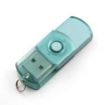 Transparent Case Twist USB Drive 2.0 3.0 256GB memory stick ROSH approved for sale