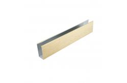 China ISO Aluminum Profile Ceiling Pop False Ceiling Design For Commercial Building supplier
