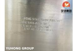 China A516 GR.70N STATIONARY carbon steel TUBESHEET HEAT EXCHANGER PART supplier