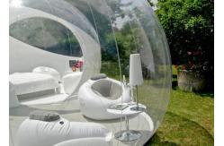 China Large 4mDia Inflatable dome Tent , PVC Inflatable clear Tent supplier