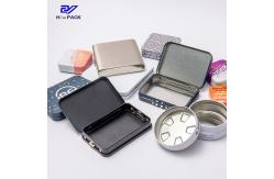 China Prevent Children Rectangular Storage Tins Weed Packaging Design supplier