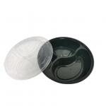 Eco-Friendly Disposable Round Bento Box Plastic And Microwavable for sale