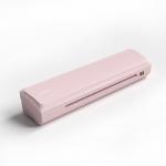 Portable Thermal A4 Thermal Lamination Machine , Pink Laminator 9 Inch for sale