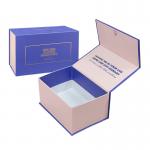 Corrugated Board Custom Magnetic Flap Lids Baseball Cap Box for Luxury Packaging for sale
