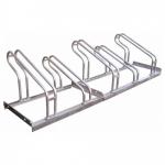 Metal Fab Bike Parking Rack For Garage Galvanized U Shaped Bike Racks for sale