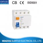 STID-63 Series RCCB 4p 230v Residual Current Circuit Breaker IP 20 Protection 4000 Cycles Magnetic Type for sale