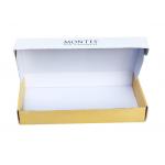 Recyclable White Wine Packaging Boxes CMYK Printing SGS Certificated
