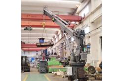 China OUCO 2.5T 14M Hydraulic Boat Crane With Extending Boom supplier