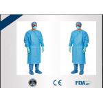 Biodegradable Disposable Surgical Gown , Liquid Repellent Disposable Medical Garments for sale