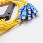 LSZH/PVC 1*8 SC/UPC ABS Box ABS Model PLC Splitter