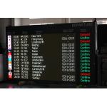 IP65 LED Airport Flight Information Display Variable Message Sign for sale
