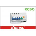 White 63A MCB Three Phase Mini Circuit Breaker 4 Pole RCBO for sale