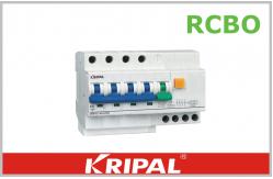 China White 63A MCB Three Phase Mini Circuit Breaker 4 Pole RCBO supplier