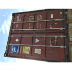 45HQ Second Hand Goods High Cube Shipping Container RED Color for sale