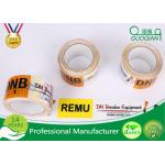 Custom Sealing OPP / Bopp Self Adhesive Tape With Crystal Clear Printed