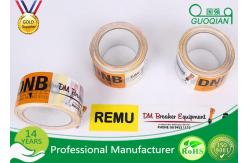 China Custom Sealing OPP / Bopp Self Adhesive Tape With Crystal Clear Printed supplier