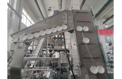 China Automatic Linear Screw Capping Machine For Bottle Pump Head Cover Bottles supplier