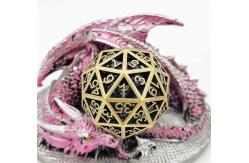 China 60D Macrobine Zinc Alloy Metal Dice Set Desktop Game Unique DND supplier