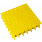 40*40mm FRP Pultruded Grating Cover Plates Non Slip Rough Surface for sale