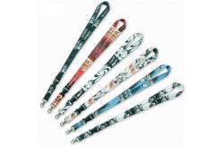 China Dye Sublimation Printing Lanyard , Polyester Nylon Id Card Lanyards supplier