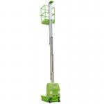 9m Platform Height Vertical Man Lifts DC Powered Double Mast Self Propelled for sale