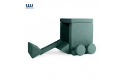 China 10 Piece Modular Play Couch With Microsuede Fabric And YKK Zipper supplier