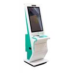 Airport Self service check-in kiosk with passport scanner for healthcare and hotel for sale