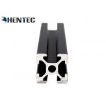 T - Slot Industrial Aluminium Profile Extrusion Black Anodized Suface Treatment for sale