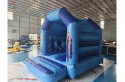 China Suppiler Inflatable Frozen Princess Elsa Bouncy House With Slide Combo supplier