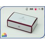 382g Silver Paper Box Custom Folding Carton Packaging For Cosmetics for sale