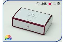 China 382g Silver Paper Box Custom Folding Carton Packaging For Cosmetics supplier