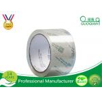 48MM X 66M OPP Crystal Clear Tape Low Noise Acrylic Adhesive For Carton Sealing for sale