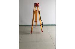 China Total Station Accessories total station common use heavy wooden tripod supplier