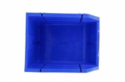China Optimize your warehouse Plastic shelf bin with stackable design and optional divider supplier