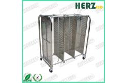China Antistatic ESD PCB Plates Storage Magazine Rack Cart Trolley Movable supplier