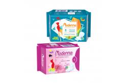 China Customizable Breathable Nighttime Sanitary Napkins With Fluff Pulp supplier