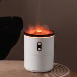 Hot Sales JellyFish Volcano Humidifier 2023 Newest Mini Portable Volcano Shape Ultrasonic Humidifier Flame Jellyfish Humidifier for sale